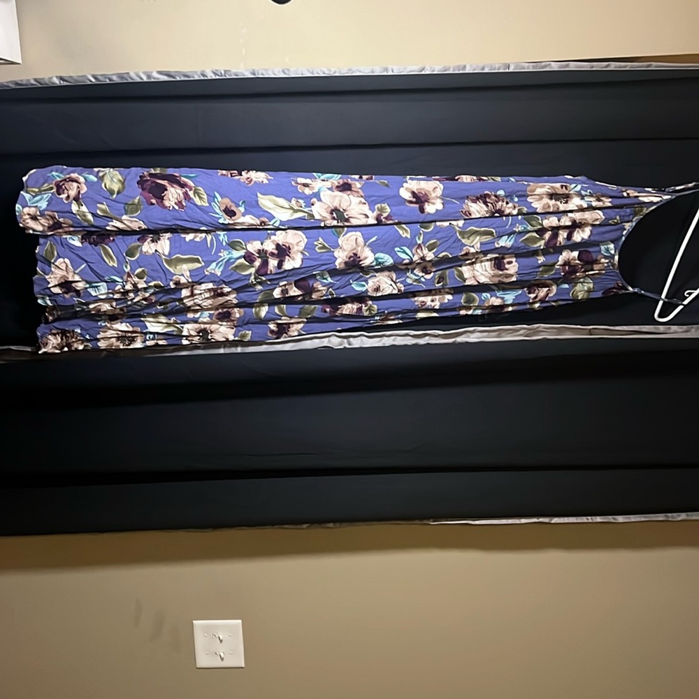 Long floral dress